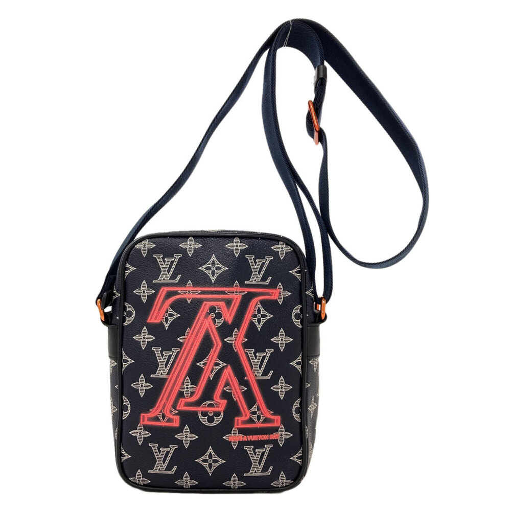Louis Vuitton M43678 Danube PM Upside Down Shoulder Bag Monogram Ink Women's ...